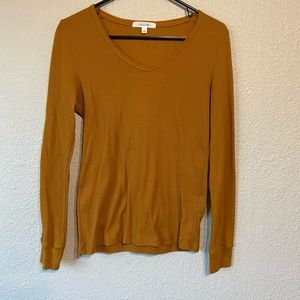 Long sleeve v neck